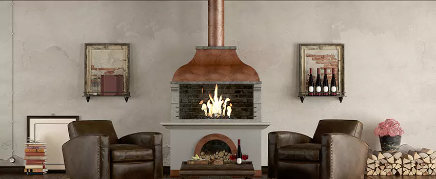 Thelin Hearth Products Providence Pellet Insert Fireplace Installation in Lawton, OK