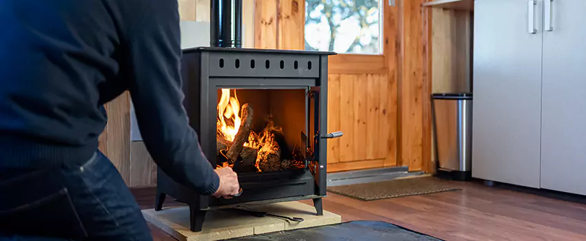 Open Hearth Wood Fireplace Installation in Lawton, OK