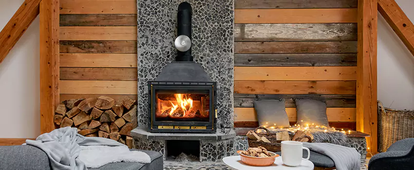 Thelin Hearth Products Direct Vent Gas Stove Fireplace Inspection in Lawton, Oklahoma